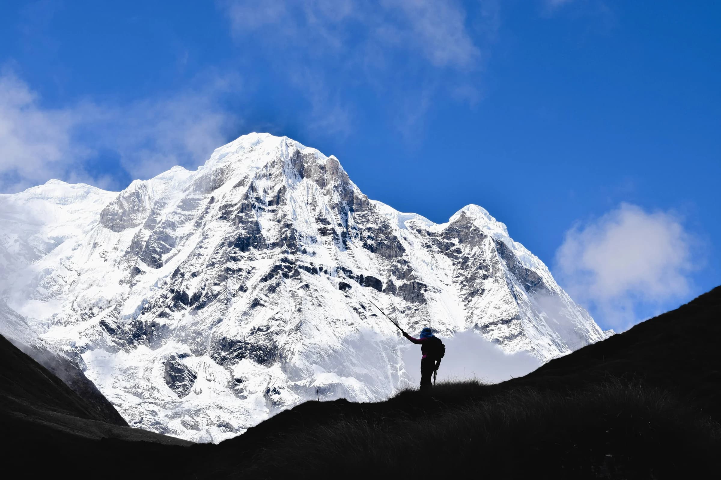 Dramatic mountain landscape